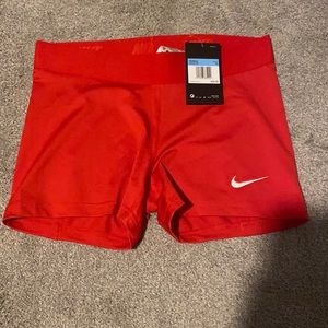 NWT red Nike pros